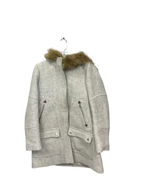 Coat Parka By J. Crew In Grey, Size: S