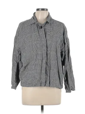 3/4 Sleeve Button-Down Shirt