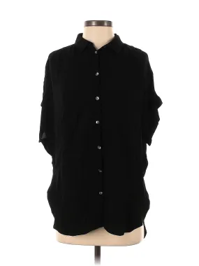 3/4 Sleeve Button-Down Shirt