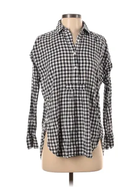 3/4 Sleeve Button-Down Shirt