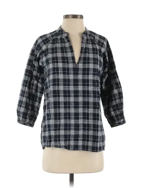 3/4 Sleeve Button-Down Shirt