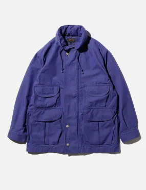 Beams Plus Field Coat Chambray Canvas - Blue