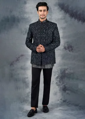 Black Jodhpuri Suit | Siddhesh Chauhan