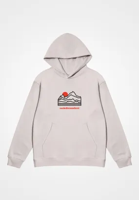 Bone Mountain Outline Hoodie