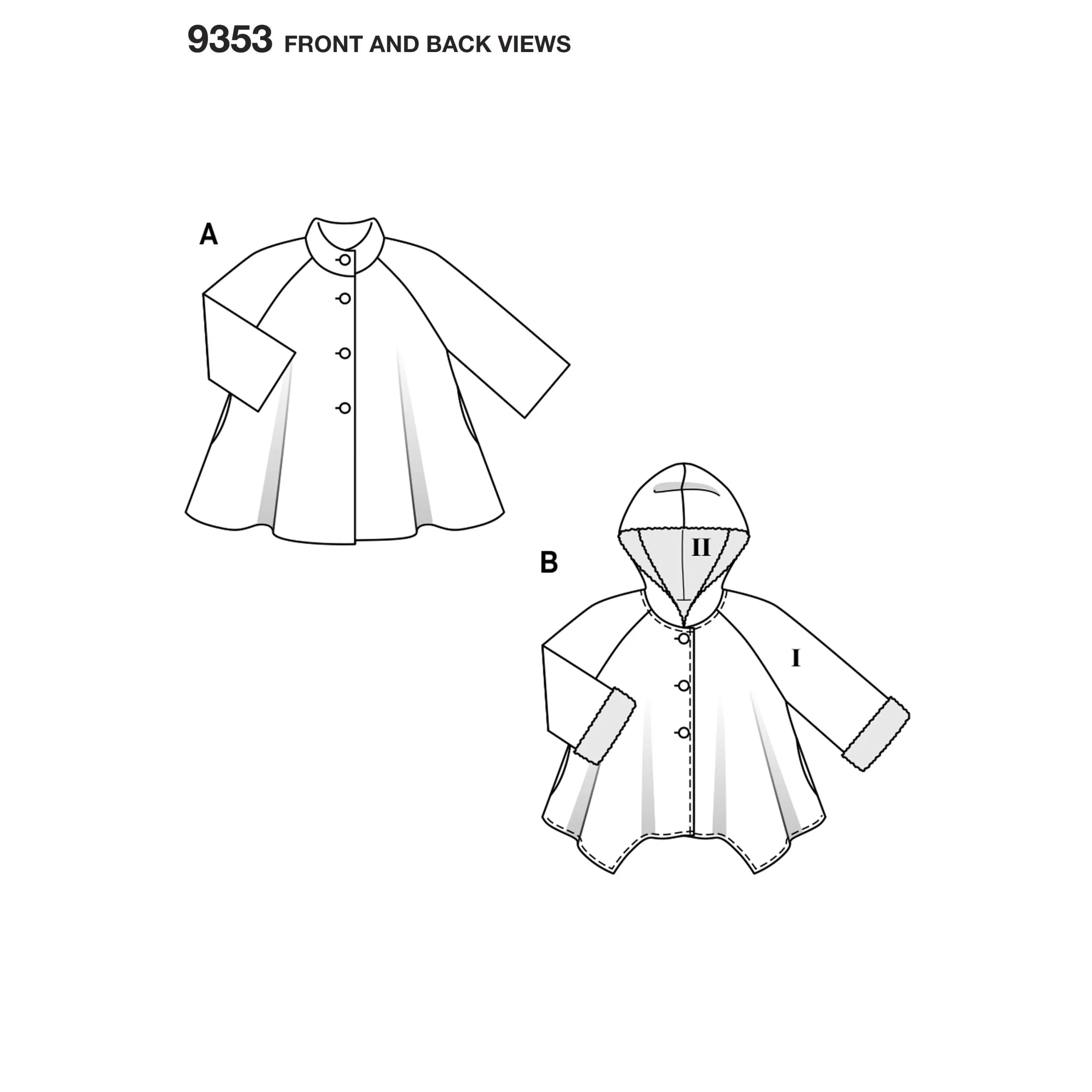 Burda Child Coat 9353