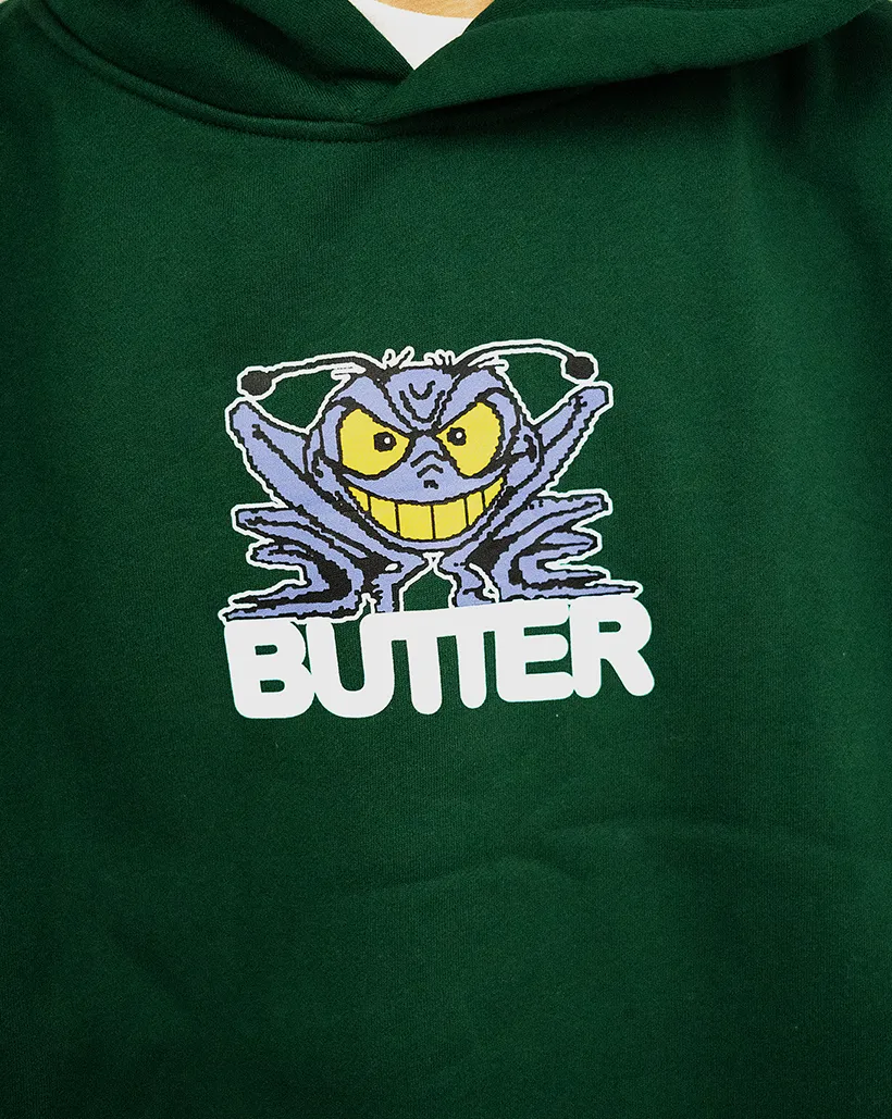 Butter Goods Insect Pullover Hood - Green