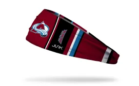 Colorado Avalanche: Bar Down Headband