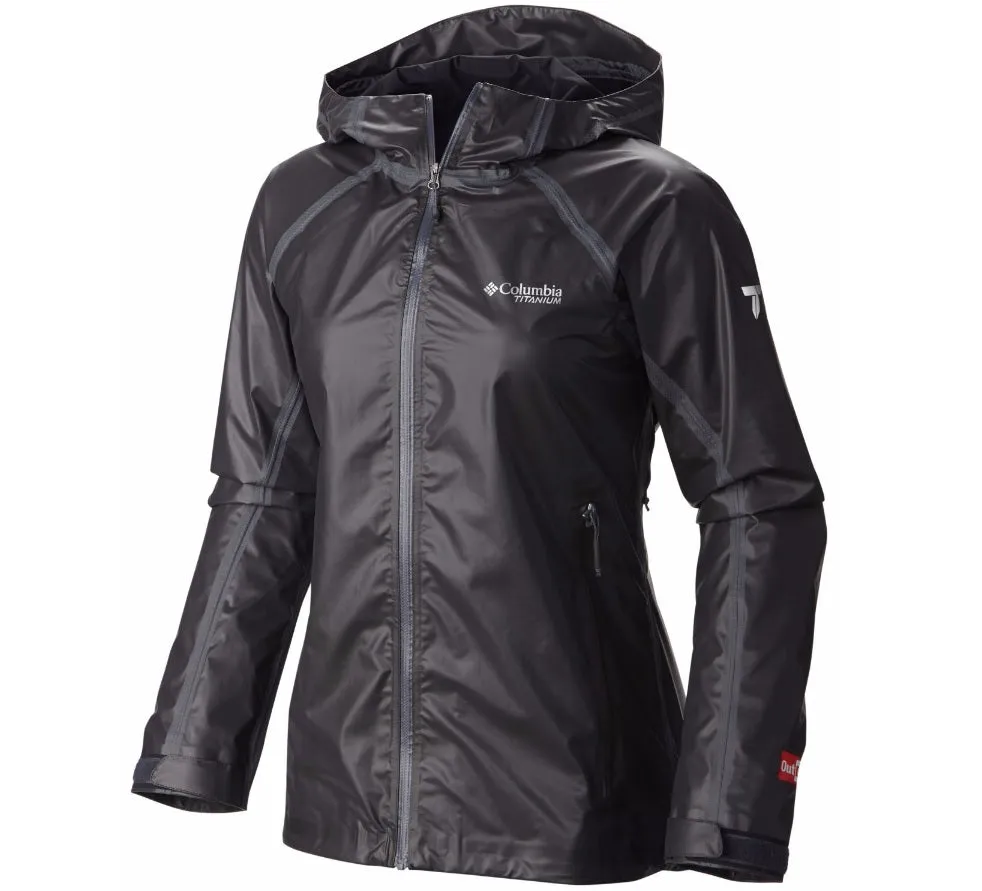 Columbia Womens Titanium Outdry Gold Tech Rain Jackets