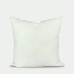 d.o.e. down on earth® down and feather pillow inserts with organic cotton ticking