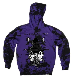 Duality - Kids Purple Lightning Dye Pullover