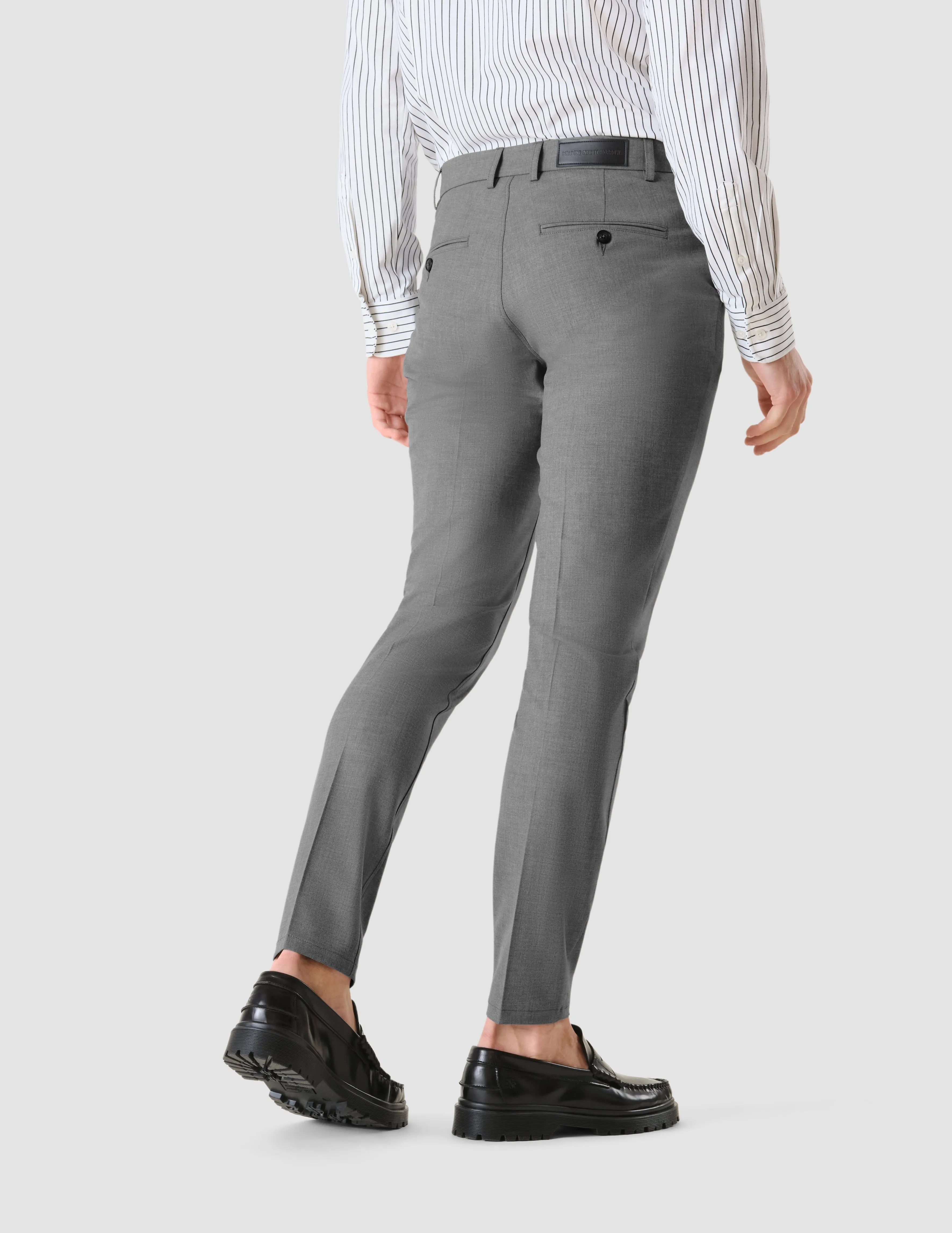 Essential Suit Pants Regular Cloud Grey