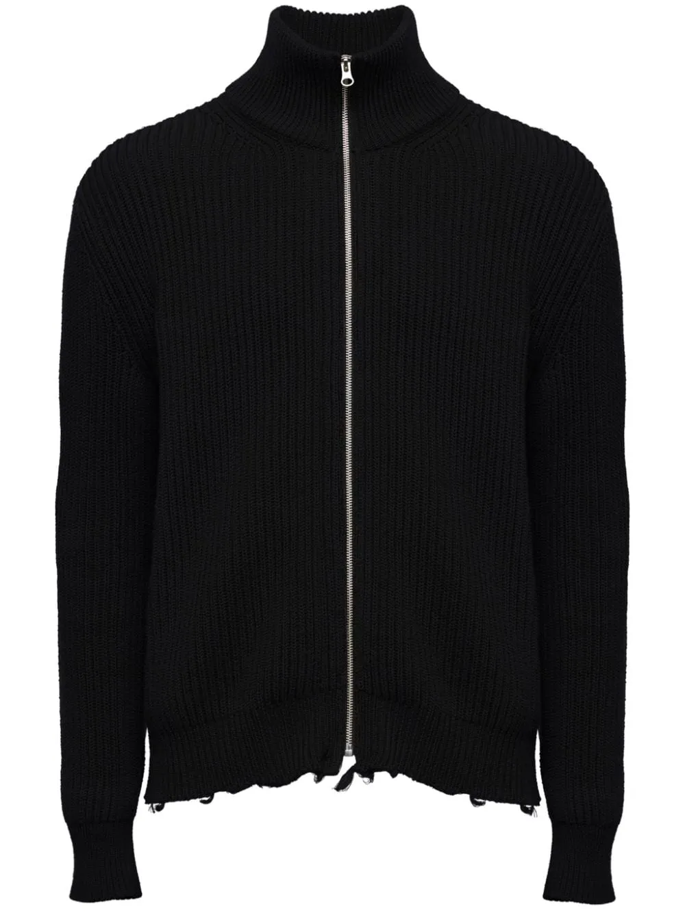 FULL ZIP TURTLENECK SWEATER