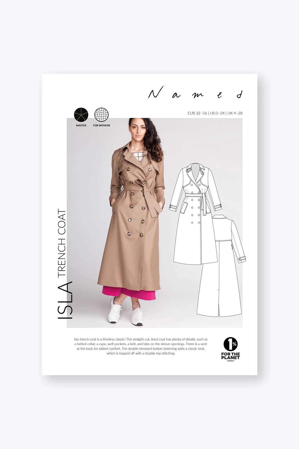 Isla trench coat