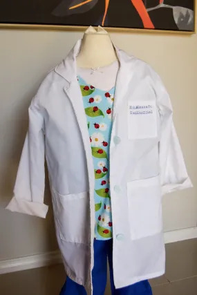 Kids Lab Coat Costume (by Rebecca Page)