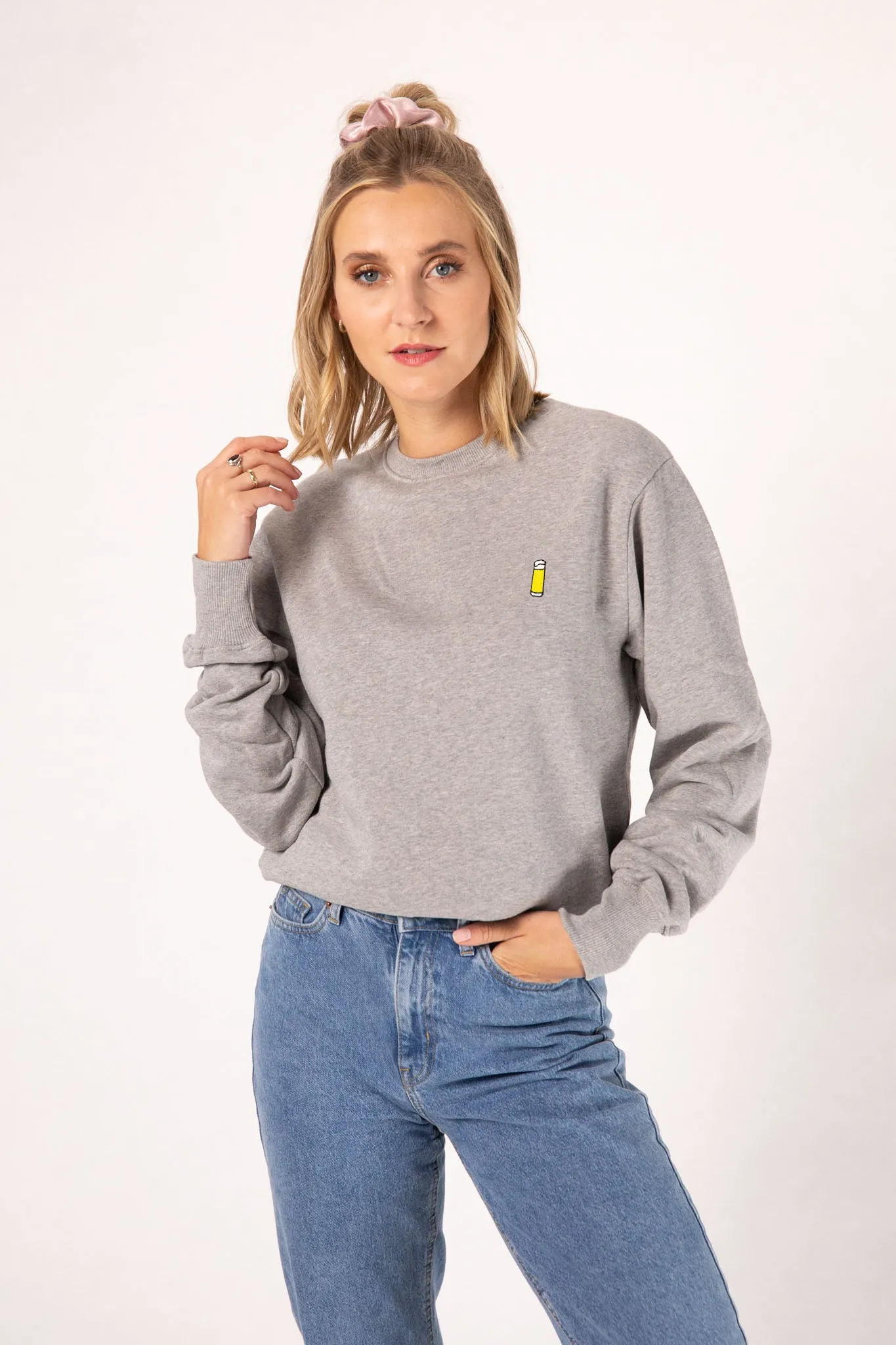 Kölsch | Bestickter Bio-Baumwoll Frauen Pullover