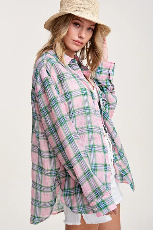 Liz Button Down Shirt (DS)