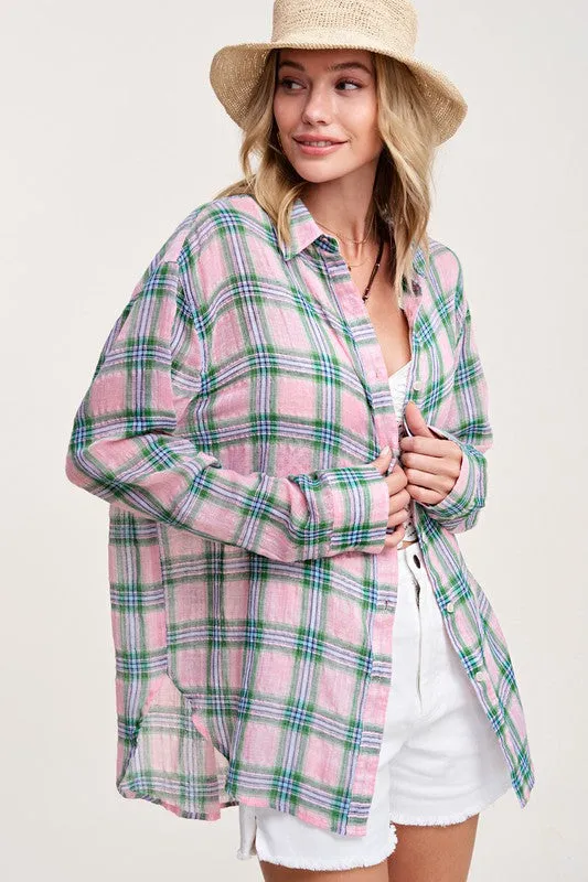 Liz Button Down Shirt (DS)