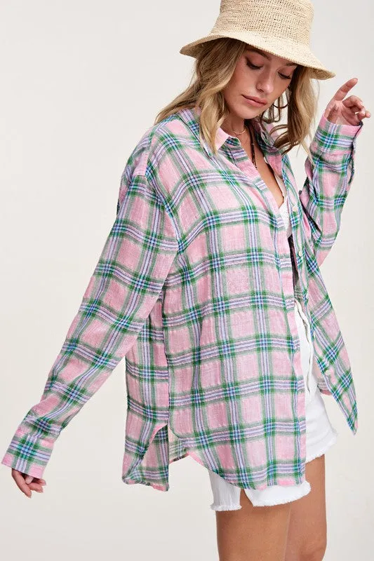 Liz Button Down Shirt (DS)