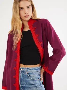 Moroccan cashmere coat