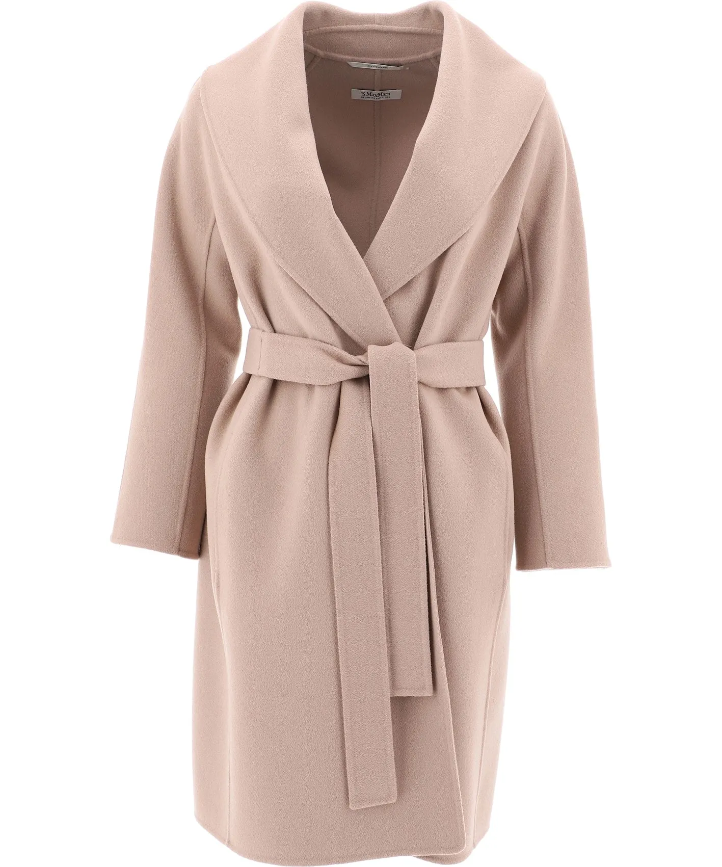 Max Mara S Elegant Womens Belted Coat