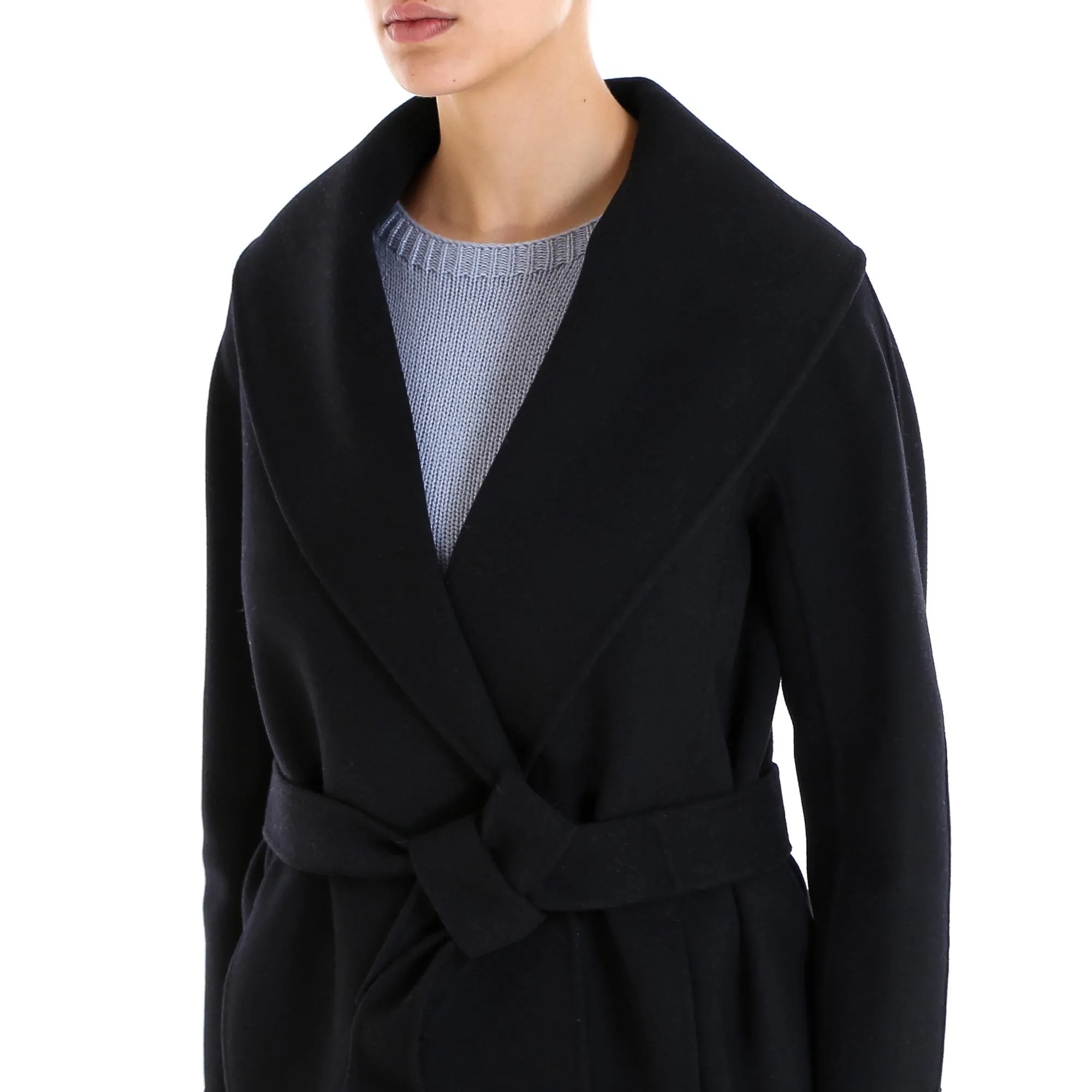 'S Max Mara Belted Wrap Coat