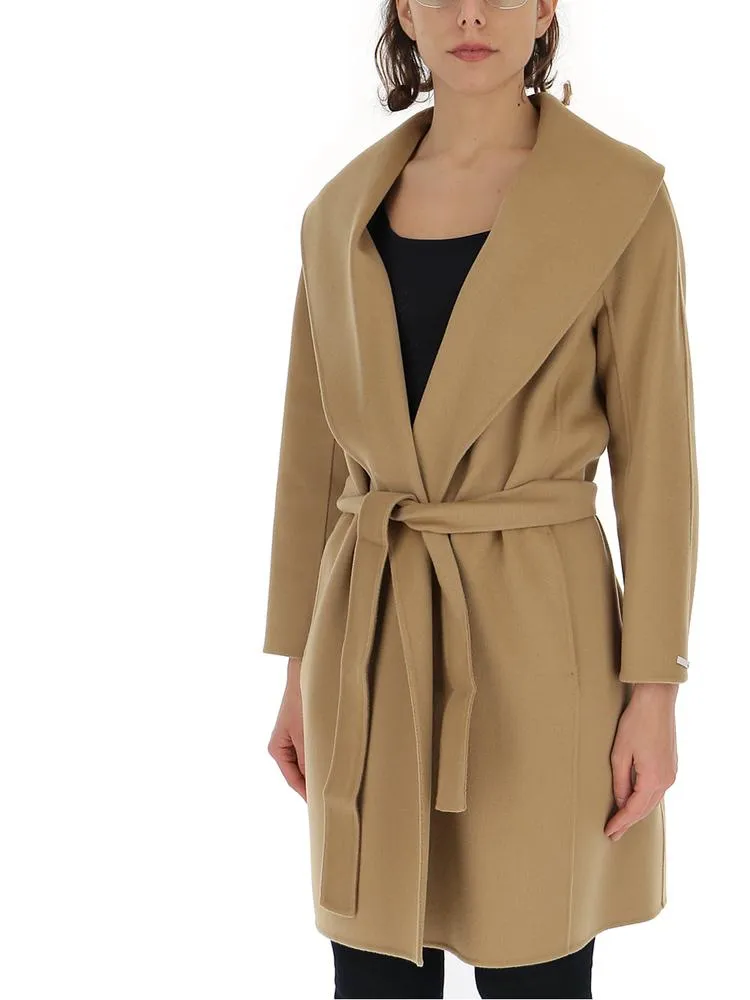 'S Max Mara Belted Wrap Coat