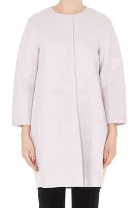 'S Max Mara Collarless Coat