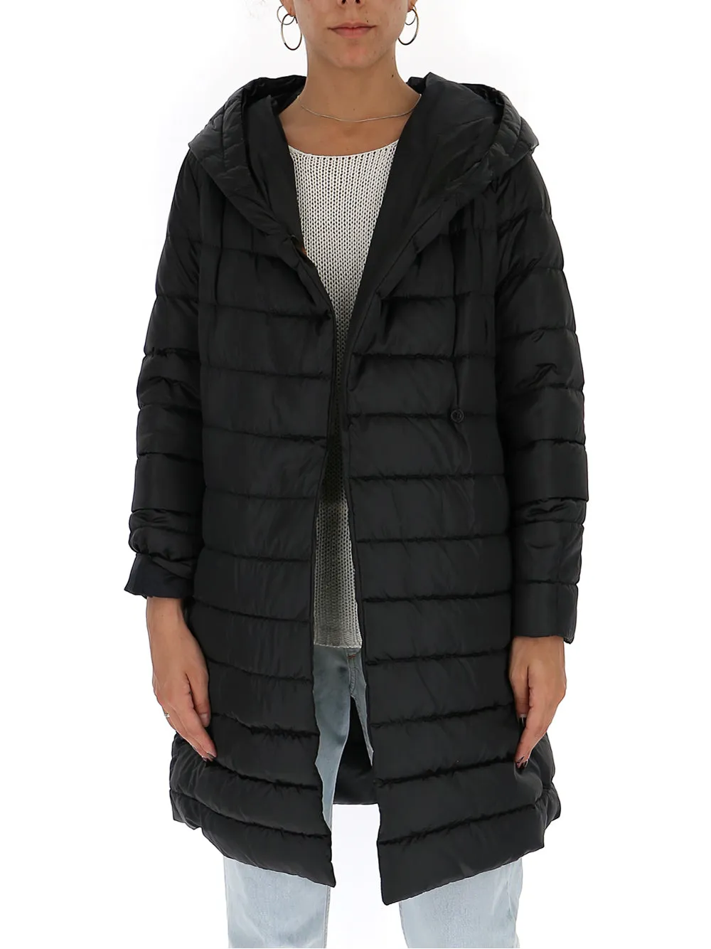 'S Max Mara Hooded Down Coat