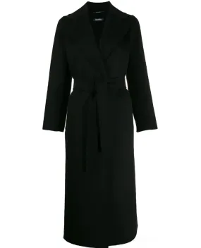 'S Max Mara Long wrap-style coat