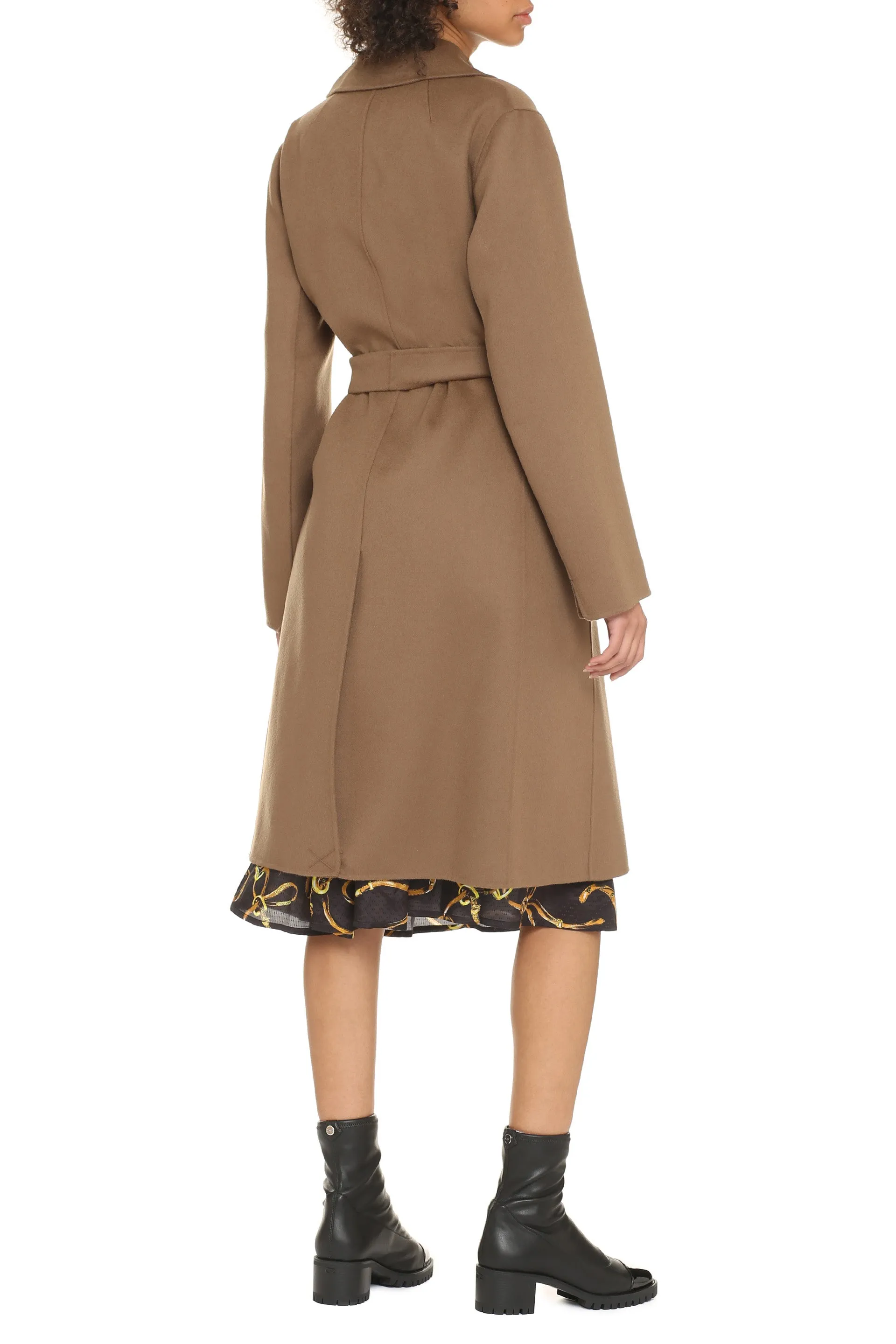 'S Max Mara Polly Tie Belt Coat