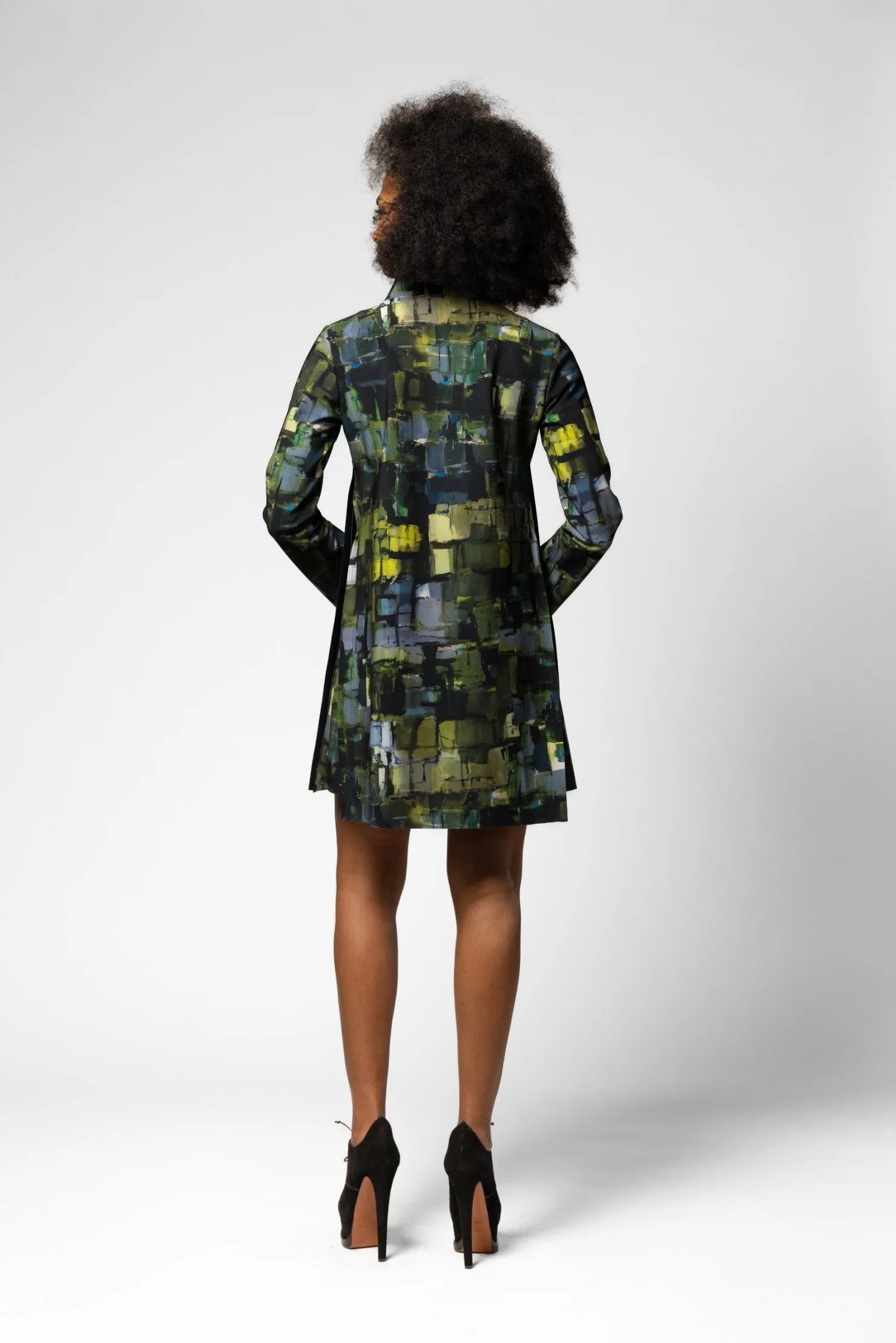 Sota Mini Tunic - Tokyo Print