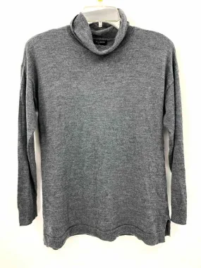 Talbots Size Large Gray cowl neck Turtleneck