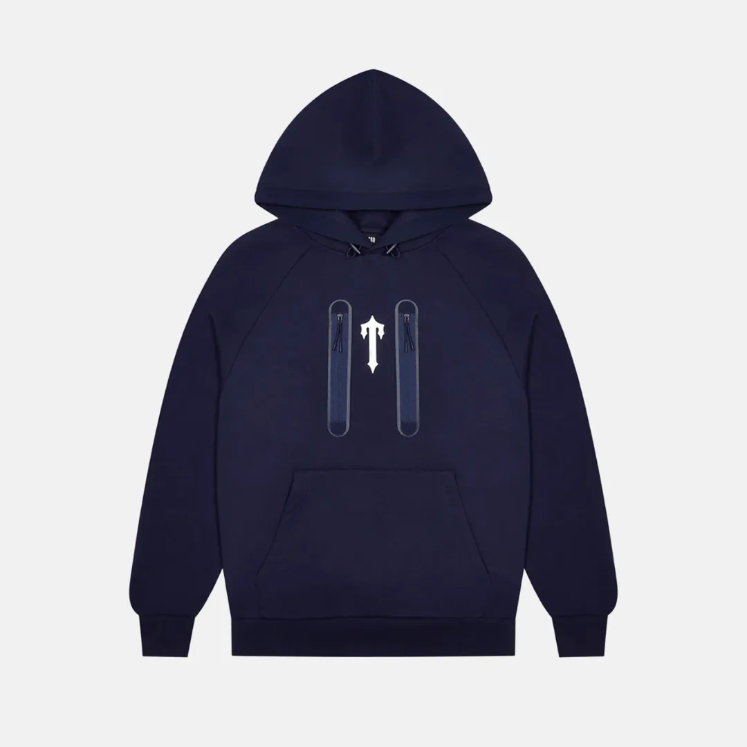 Trap Fleece Hoodie - Navy